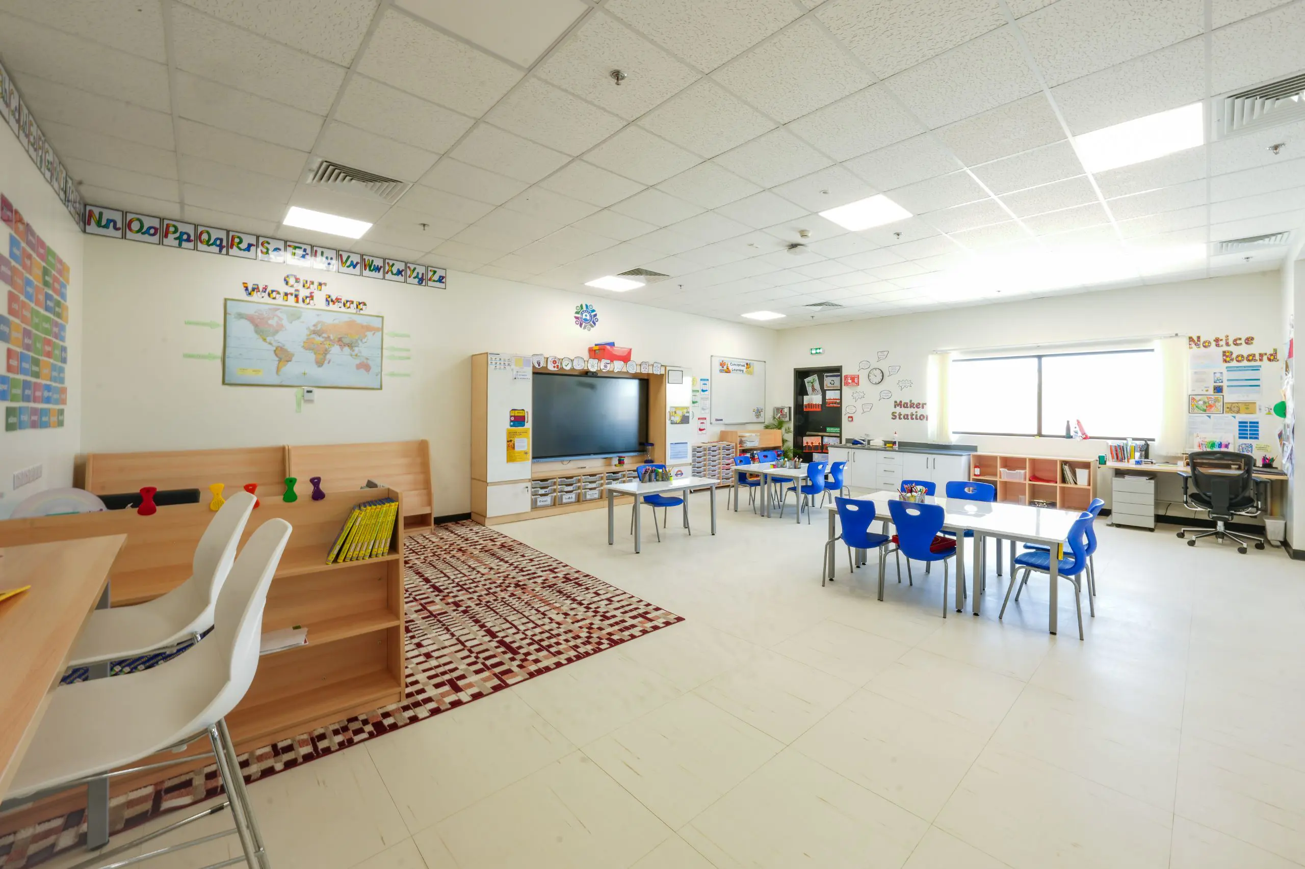 Classrooms at Al Saqr BISR