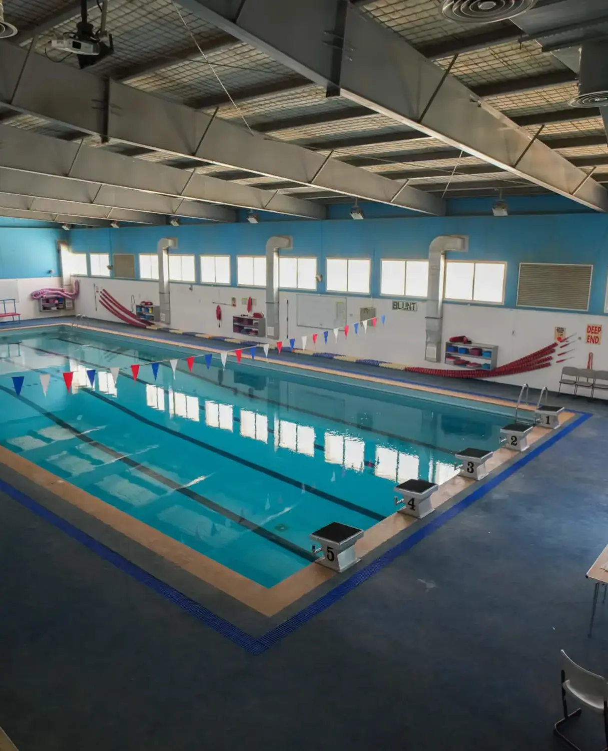 BISR Al Hamra swimming pool.