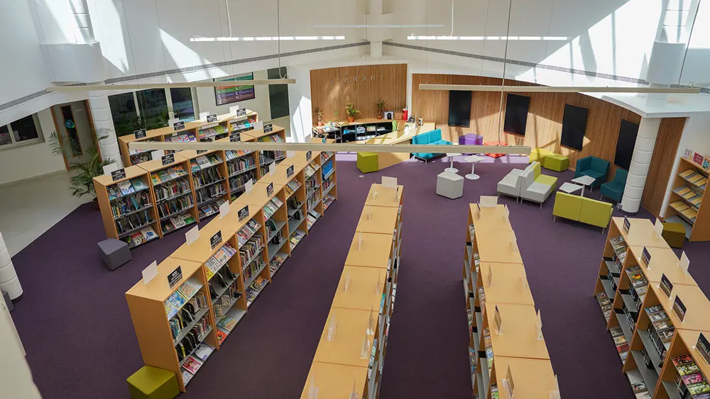 Library at Diplomatic Quarter BISR