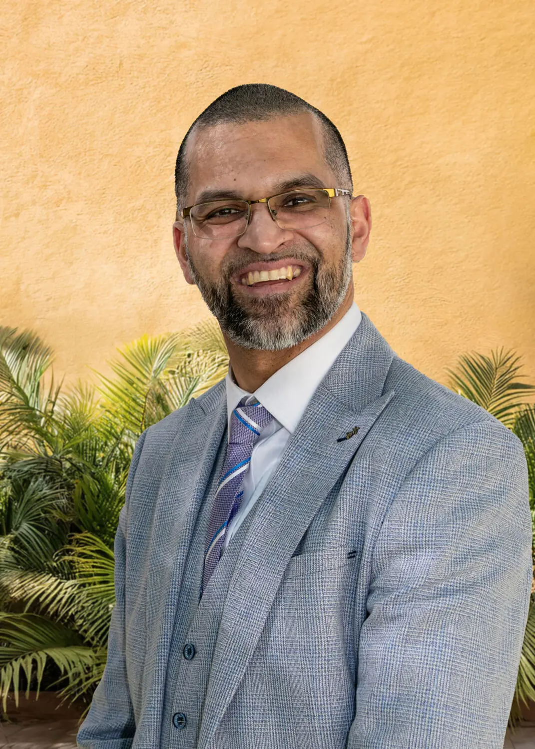 Portrait of Mr Lutfur Ali, Whole School Head of House at BISR