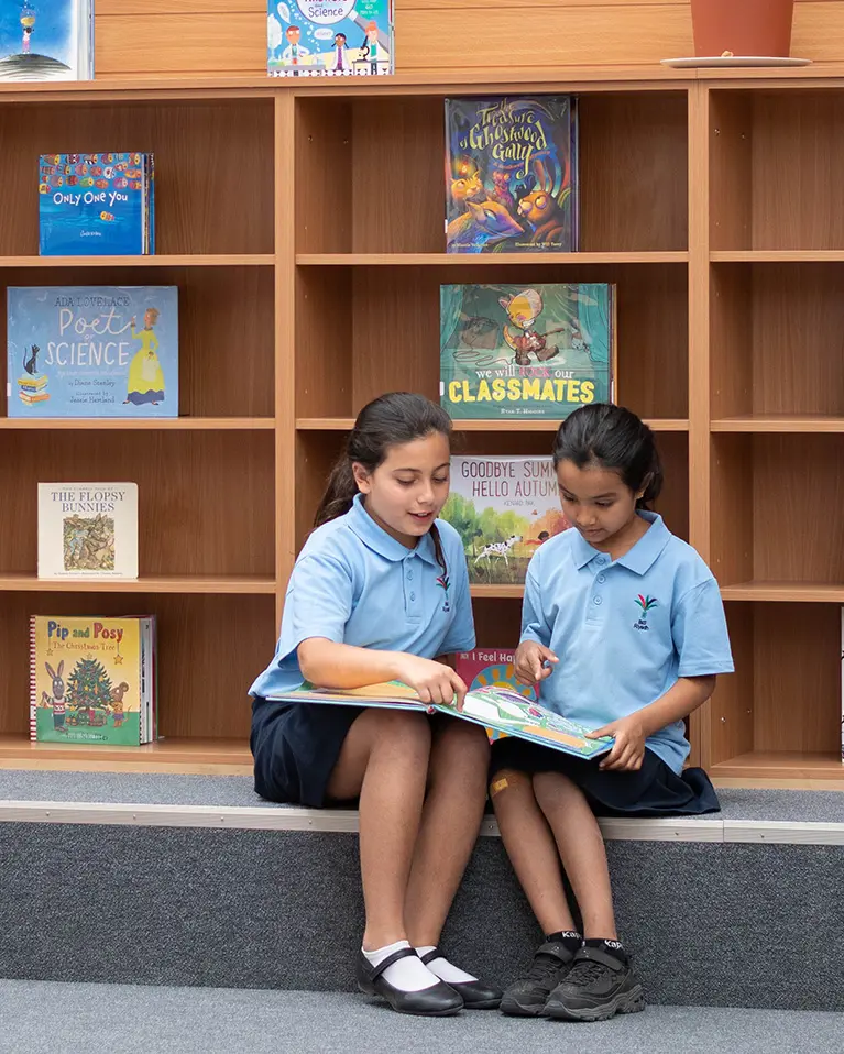 Library paired reading at BISR