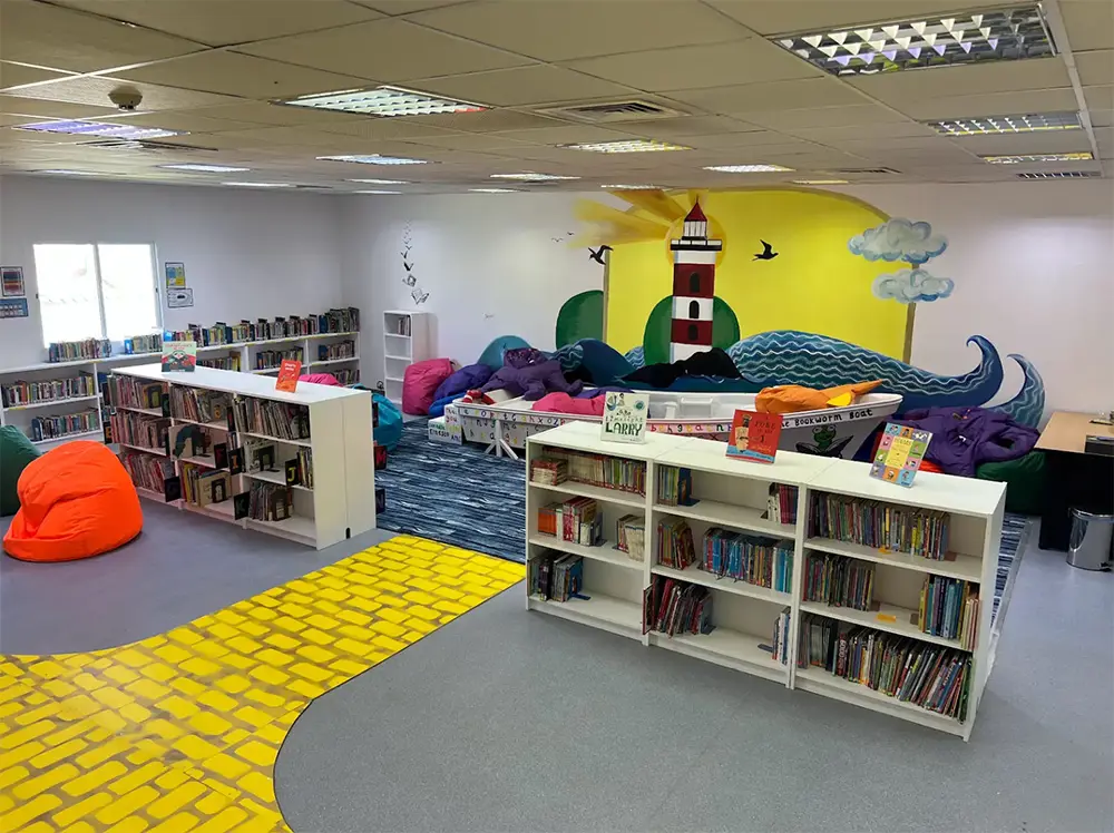 Library at Tabuk BISR