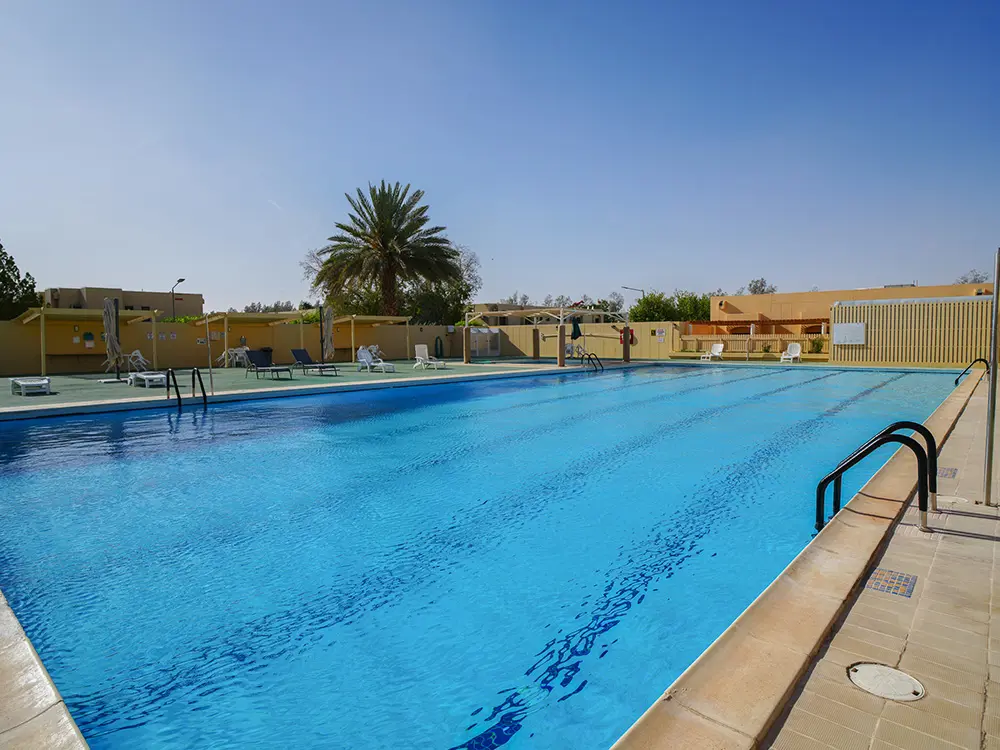 Swimming pool at Tabuk BISR